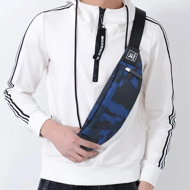 Men's Crossbody Bag Leisure Sports Packs Multi-functional Running Fitness Cell Phone Waist | Спорт и развлечения