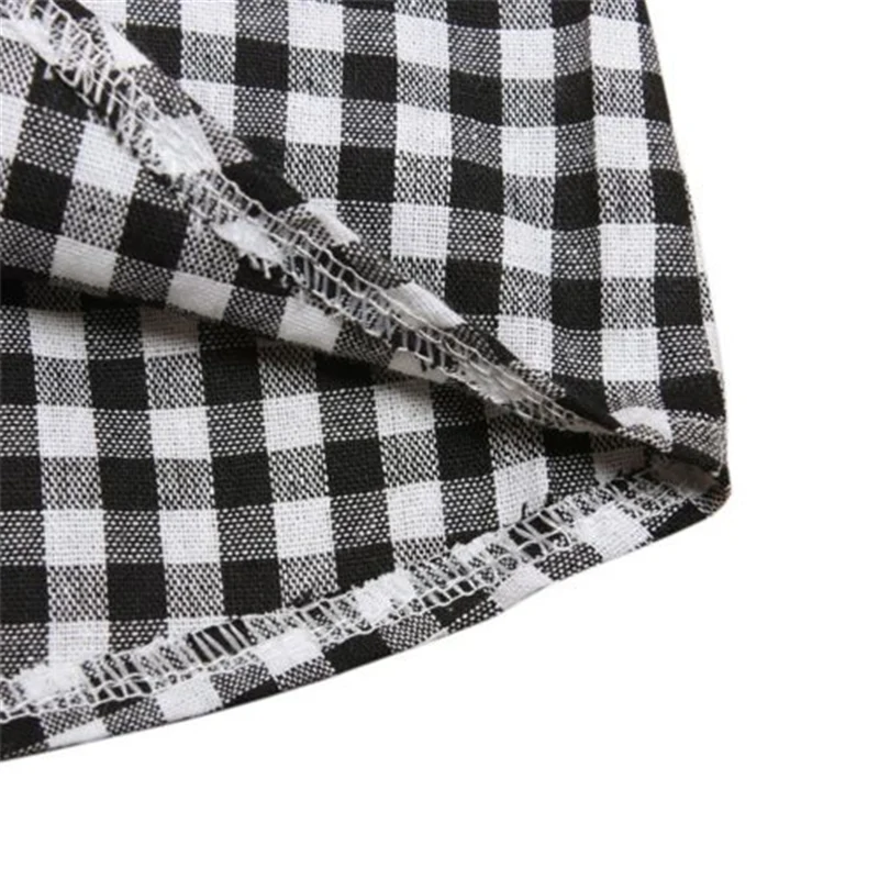 Детская рубашка в шотландскую клетку | Мать и ребенок