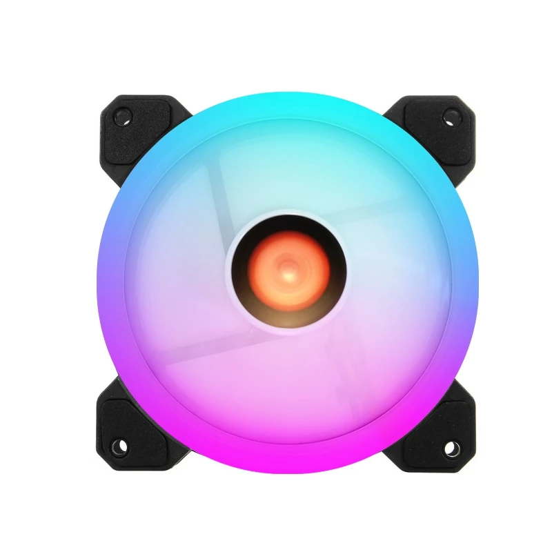 COOLMOON 3 шт. компьютерный чехол охлаждающий вентилятор RGB настраиваемый