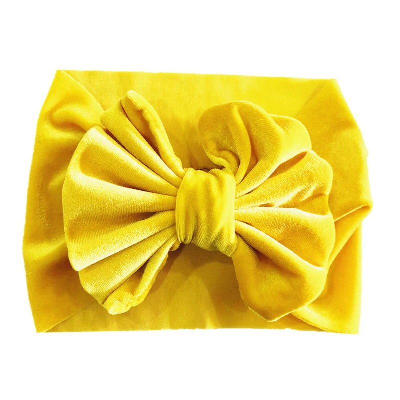 

Cute Baby Girl Headbands Velvet Bow Hairband Girls Elastic Headband Children Headband Baby Head Band Girls Hairbands With Bows