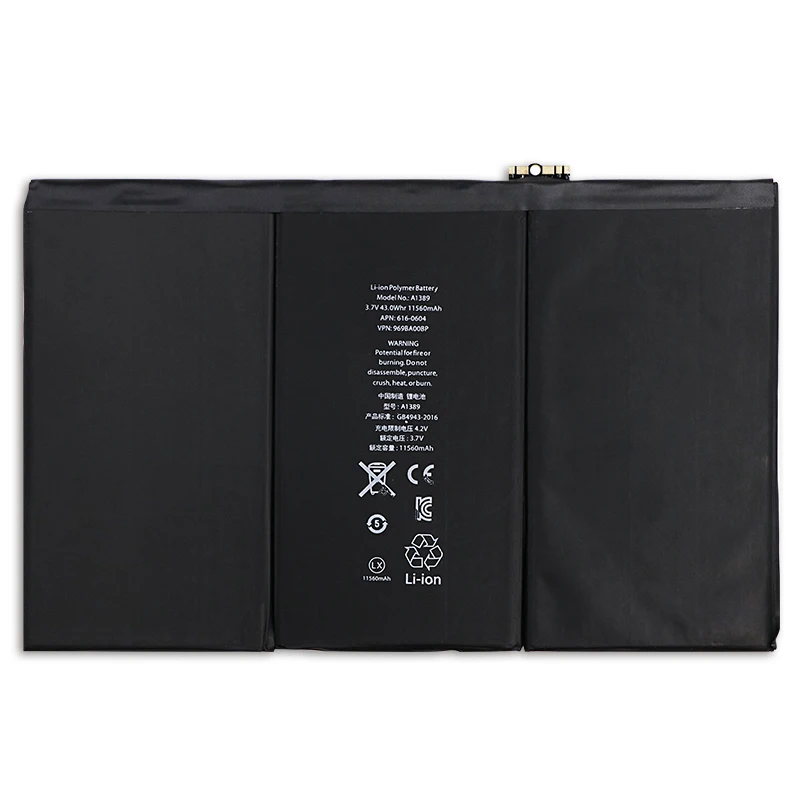 Аккумулятор JRZ 11560 мАч для iPad 3/4 rd A1403 A1416 A1430 A1433 A1459 A1460 A1389 3/4|Батареи планшетов и