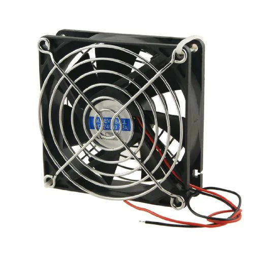 

Black Plastic Housing DC 24V CPU Cooling Fan w Metal Finger Guards for video card Mini Cooling Fan radiator For Dropshipping