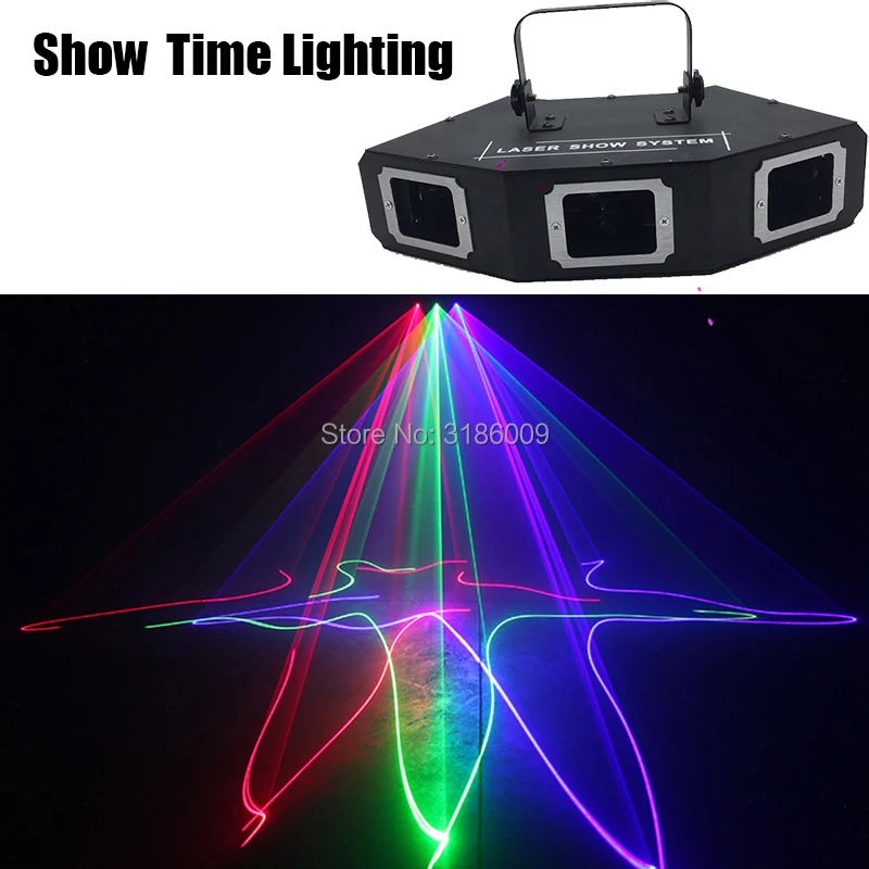 Самое время для RGB диско dj Лазерный светильник сектор & бар лазерные вечерние шоу