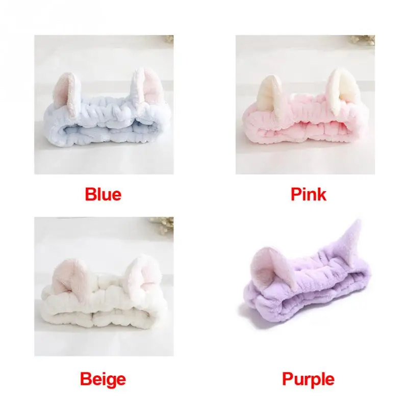 Милые эластичные ободки с кошачьими ушками для Для женщин девушки макияж