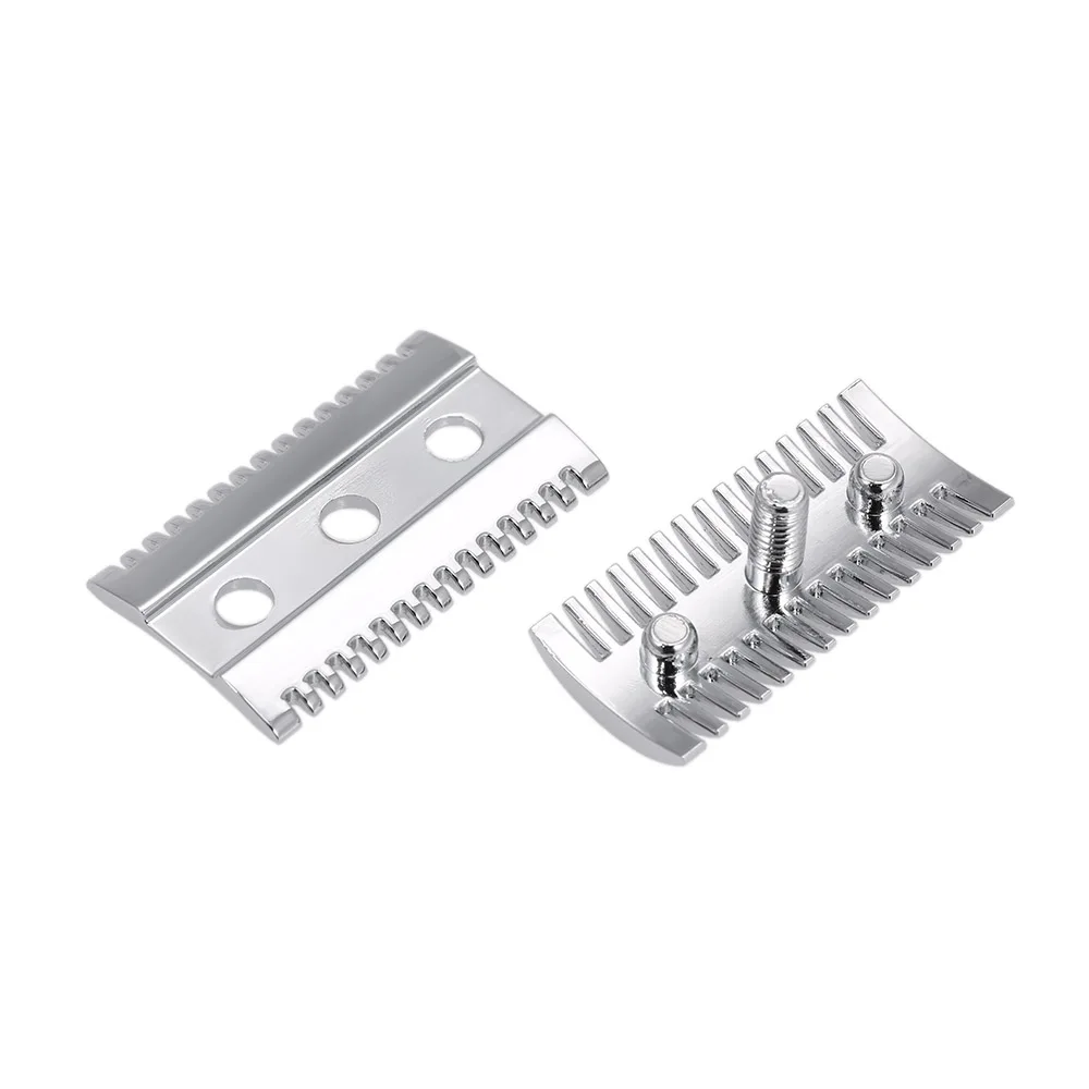 Безопасная бритва с двойным краем Мужская открытой расческой инструмент для