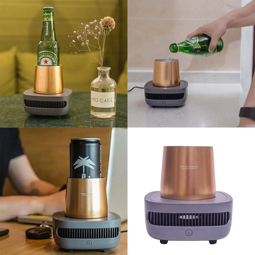 Портативная практичная быстрая охлаждающая чашка охладитель для офиса домашняя