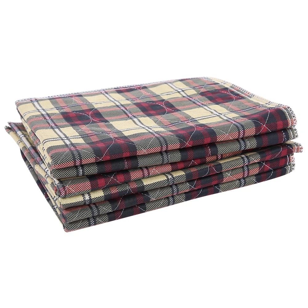 6 шт. многоразовые подстилки Моющиеся Водонепроницаемые Детские подушечки для