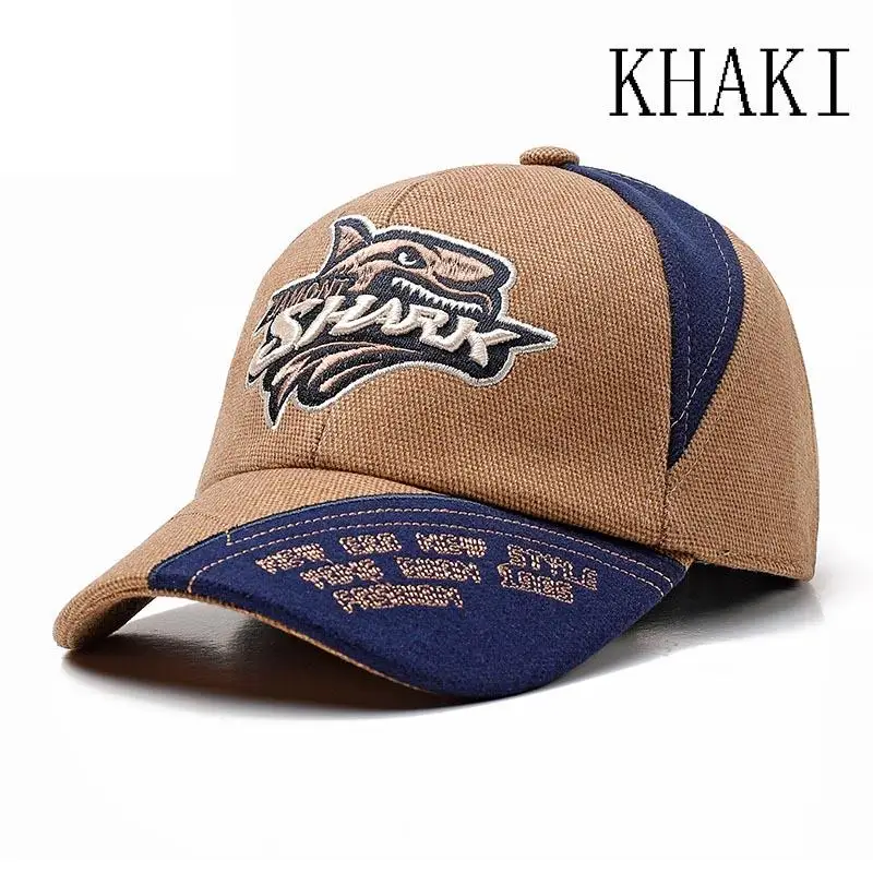 Детские Бейсбольные кепки Snapback повседневная осенне зимняя детская шапка с