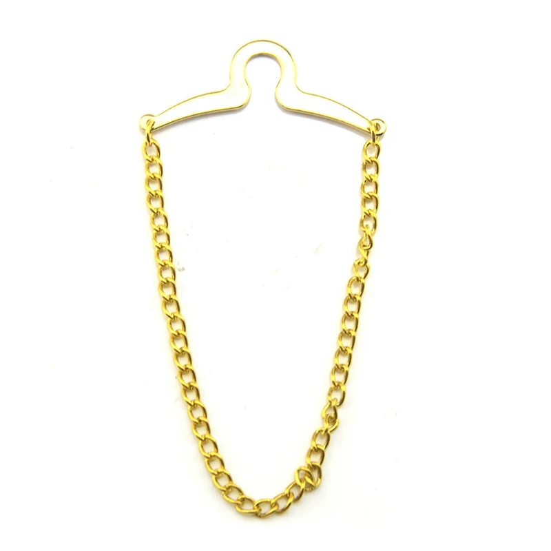 Новинка 2019 длинная двухцветная цепочка с геометрическим покрытием 6 2 см |