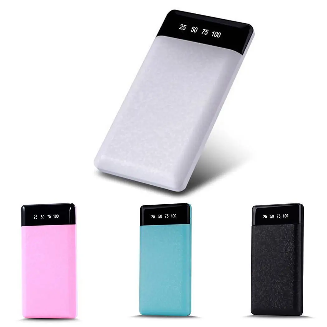 Durable Portable LCD Digital Display Dual 10000mAh USB Power Micro Bank 5V/2.1A Mobile | Мобильные телефоны и аксессуары