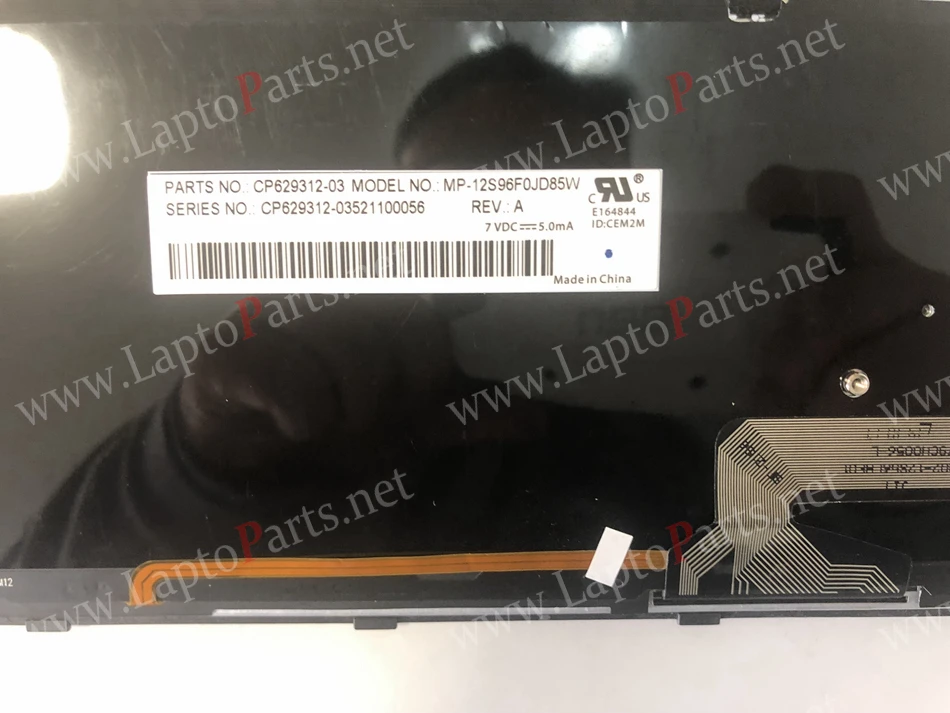 Клавиатура для ноутбука Fujistu E754 Lifebook E753 E756 E554 E556 с подсветкой в скандинавском