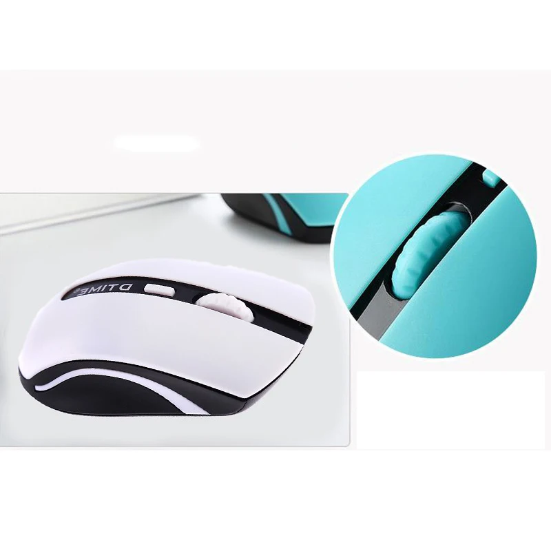 DTIME Mini Usb 2 4G Бесшумная ультратонкая беспроводная мышь для ноутбука компьютерных