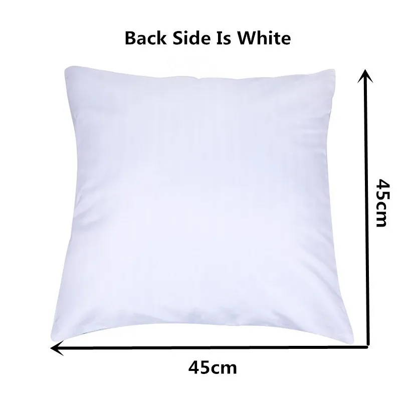 

1 Piece Green Leaf Sofa Cushion Cover Pillow Case For Living Room Car Office Bed Couch Decorative Furniture Protector 45*45cm
