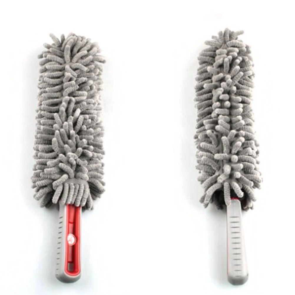 1 шт. очиститель пыли Прочный портативный Антистатический синель щетка для воска