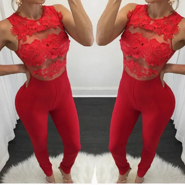 Горячее предложение модные пикантные женские без рукавов Bodycon кружева