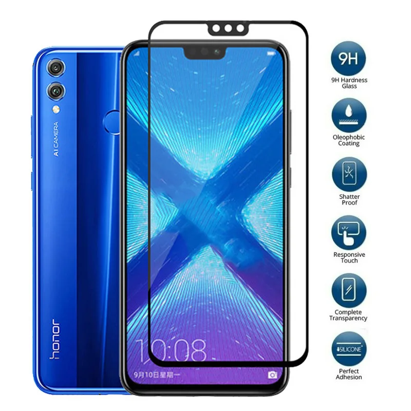 9H защитное закаленное стекло для Huawei Honor 10 9 8 Lite 8x max 7X 6X Play 7lite 6 Pro Премиум экран