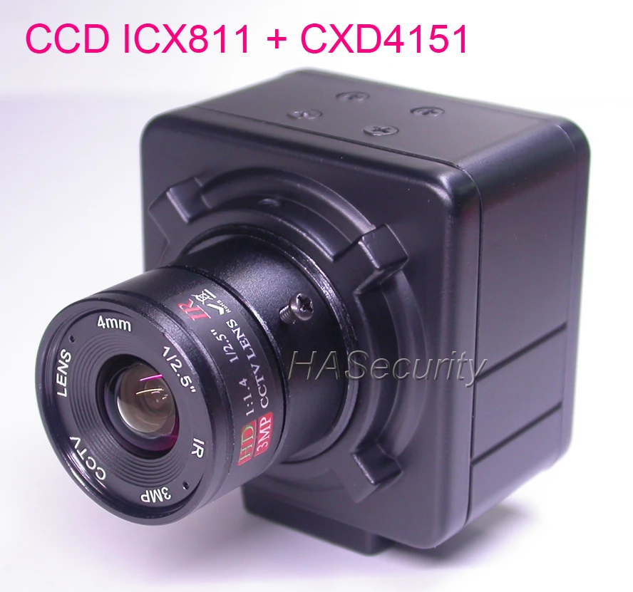 Коробка стиль камеры EFFIO A 1/3 &quotsony Super HAD CCD ICX810 ICX811 + CXD4151 модуль видеонаблюдения