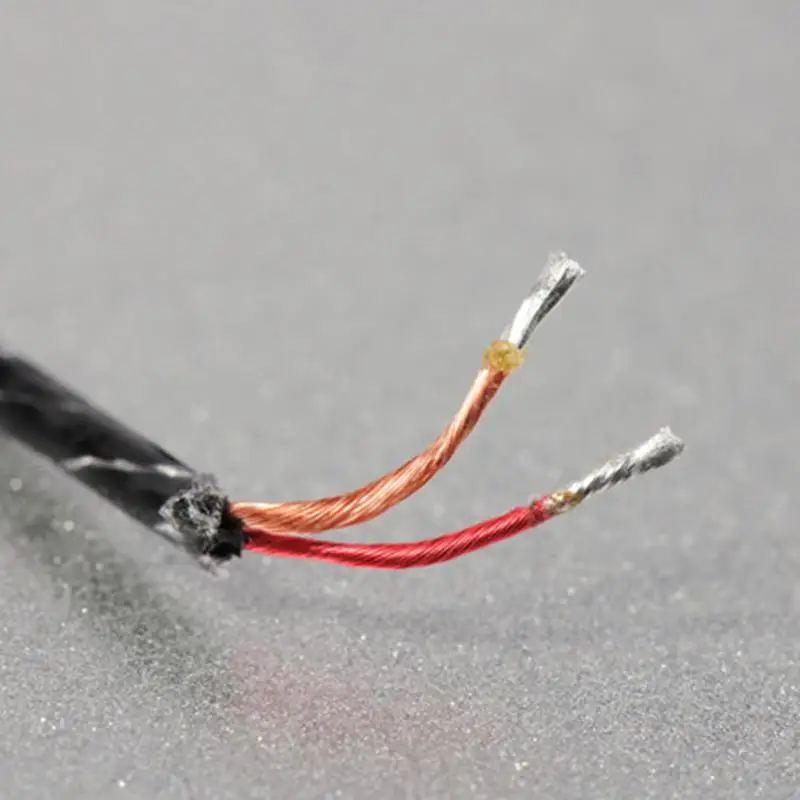 1 2 м HIFI кабель для наушников с серебряным покрытием медный провод обслуживания