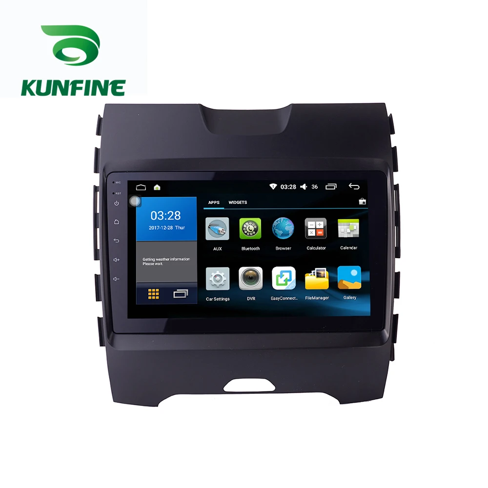 Восьмиядерный 1024*600 Android 8 1 автомобильный DVD GPS навигационный плеер Deckless стерео для
