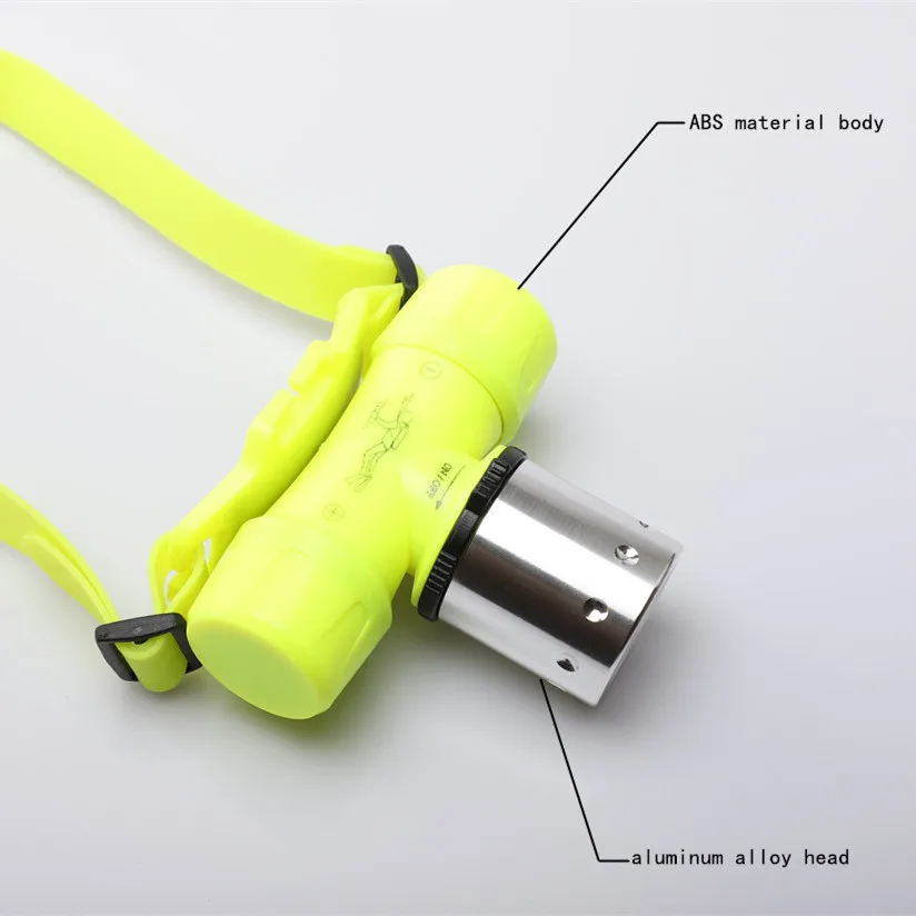 Водонепроницаемый подводный светодиодный налобный фонарь YUPARD XM L XML T6 1000 люмен 60 м