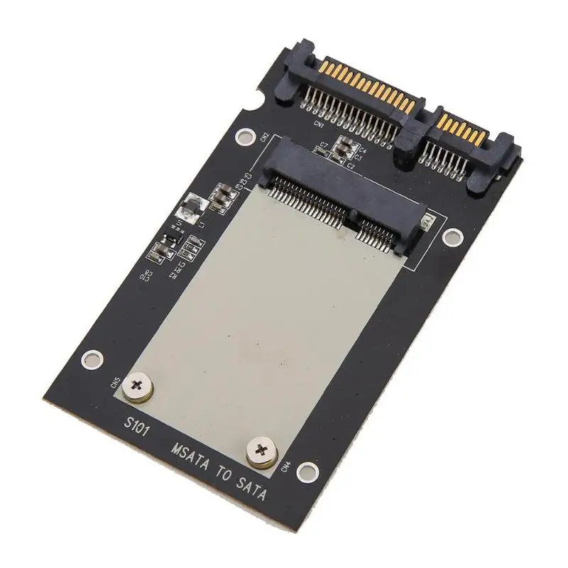 Enclosure mSATA SSD to 2.5&quot SATA Convertor Adapter Card Case | Электроника