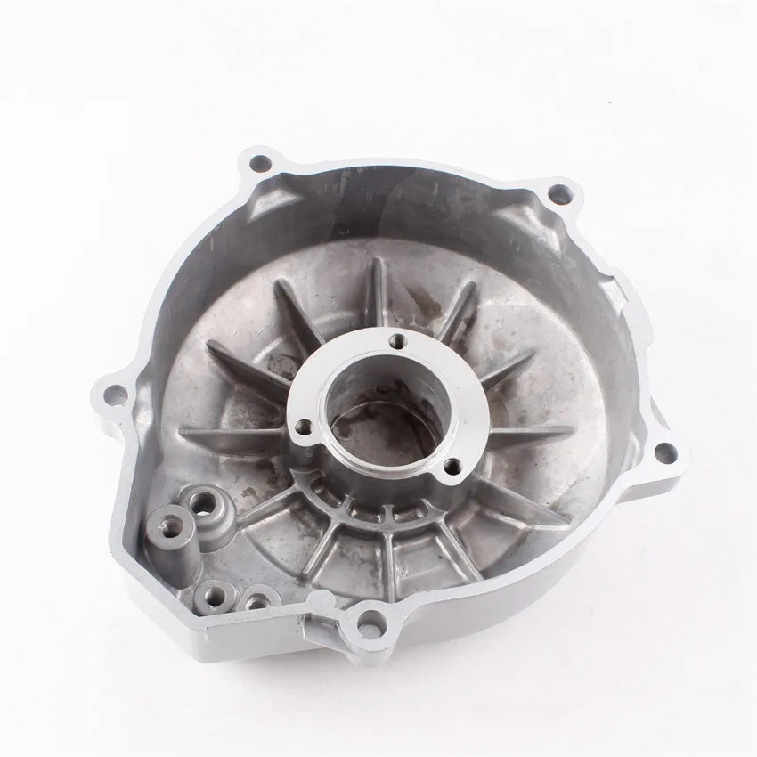 Крышка статора двигателя генератор картера для Yamaha FZR600 1989-1997 FZR500 1989-1990 серебро |