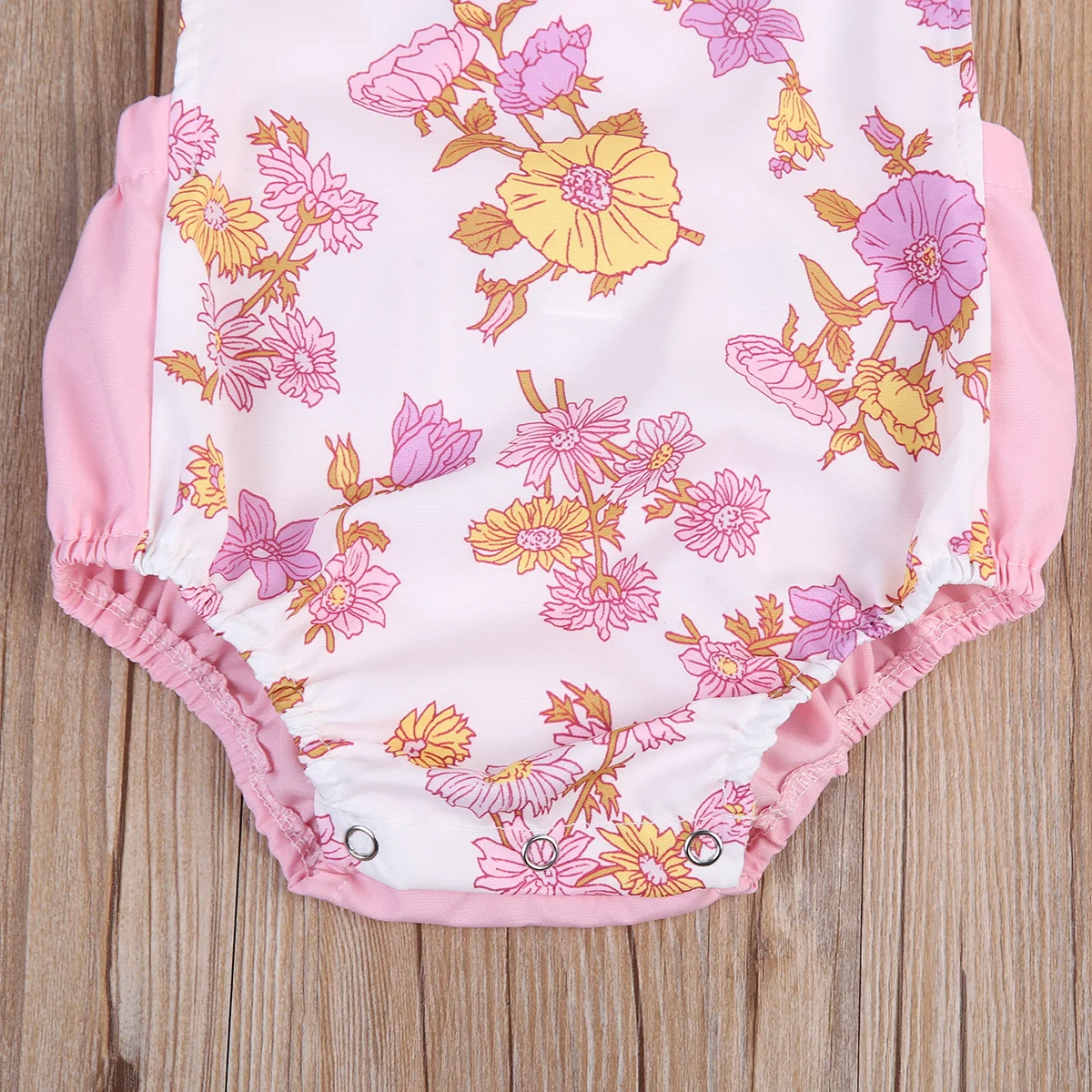 2018 Детские стильные цельный Цветочный боди младенческой милый для маленьких