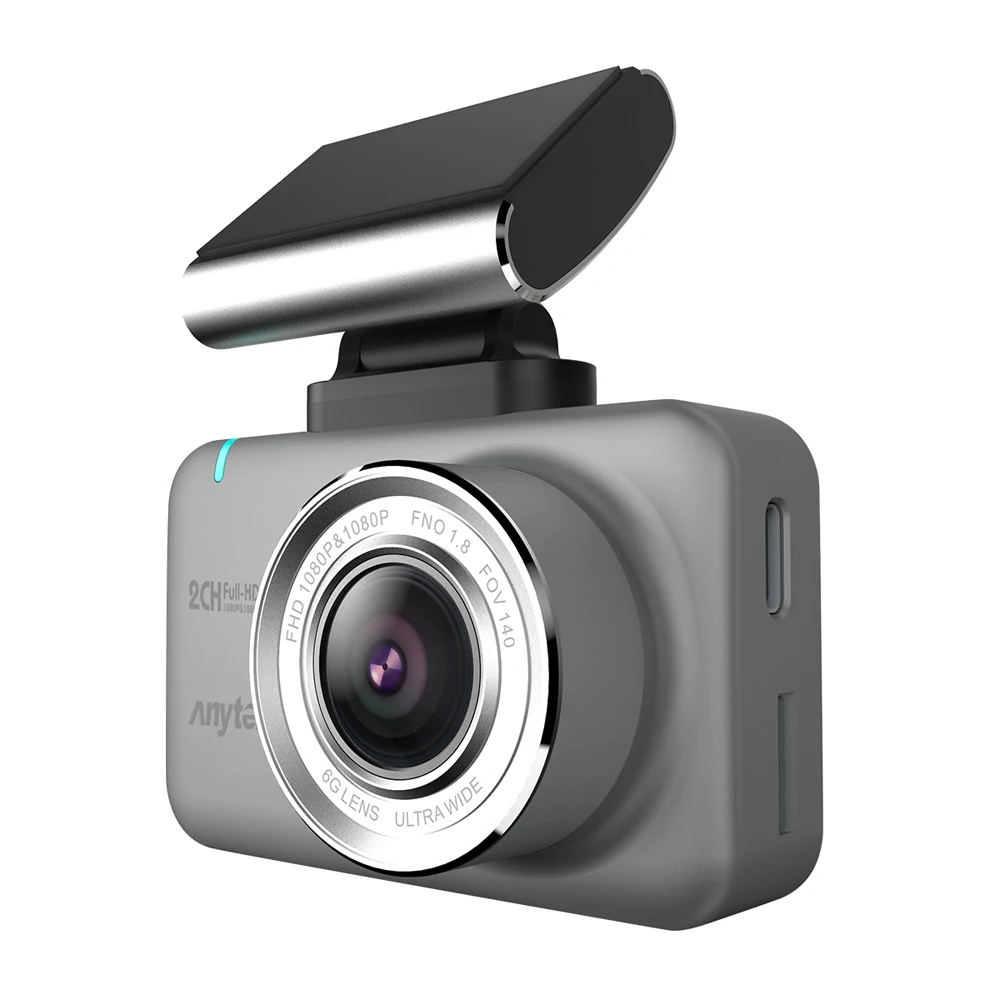 Автомобильный видеорегистратор 2 35 дюйма 1080P HD с камерой петлей Wi Fi автошпигель