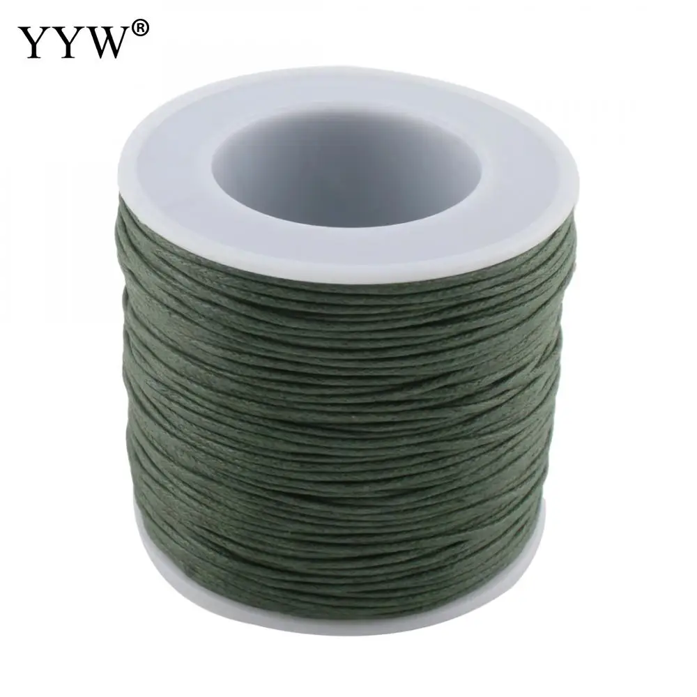 

1mm Green Nylon Cord Thread Chinese Knot Macrame Cord Bracelet Braided String Diy Tassels Beading String Thread 100yard/Spool