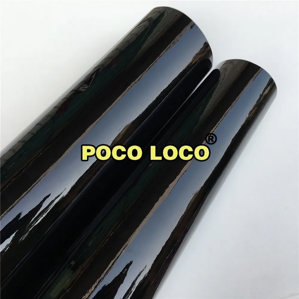 

Black Vinyl Roll Adhesive Glossy & Waterproof DIY Car Body Films Decal