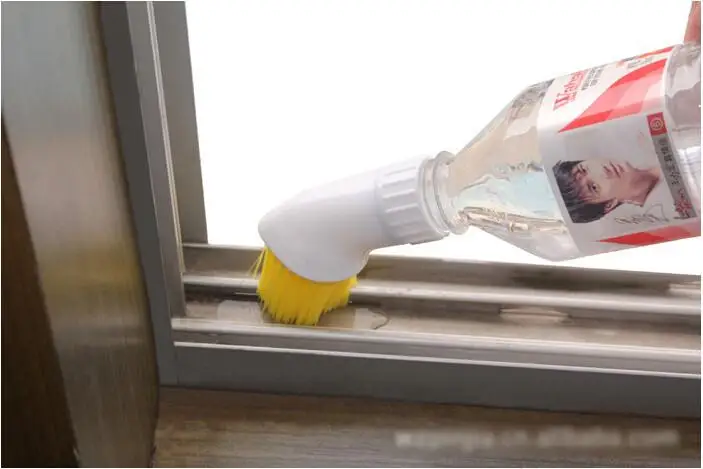 PP распылитель воды двери и окна диафрагма пыли щетка распыления очистки водяная