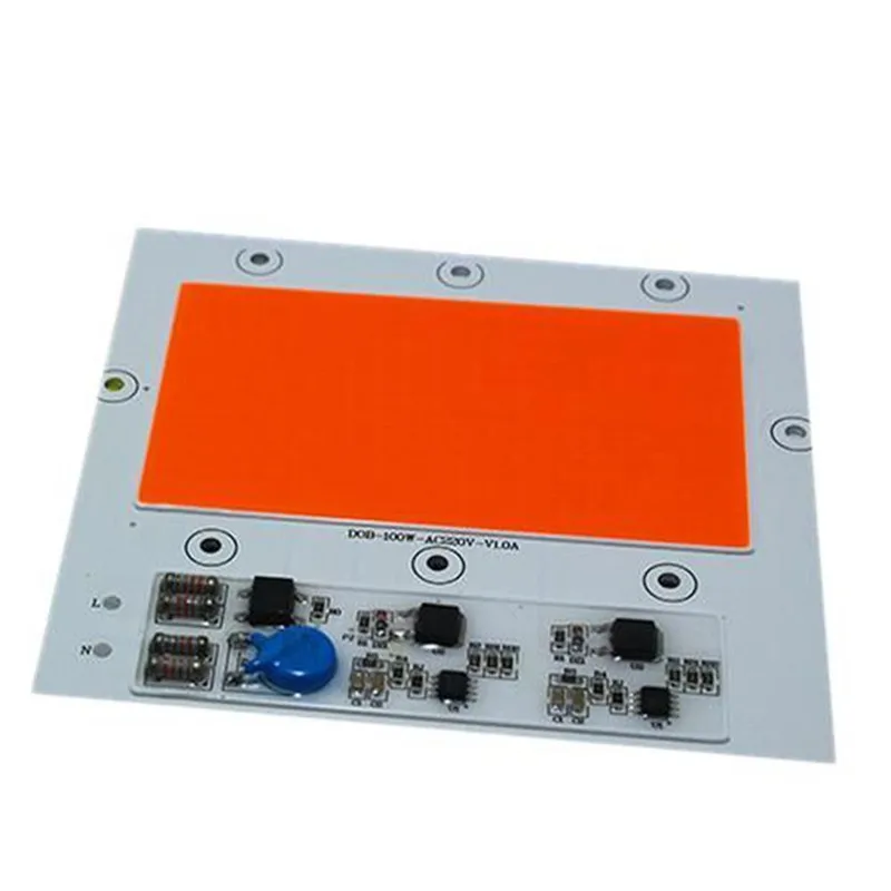 CLAITE 100 Вт 150 380 840nm Diy полный спектр растений растут COB светодиодный чип свет 110лм/Вт