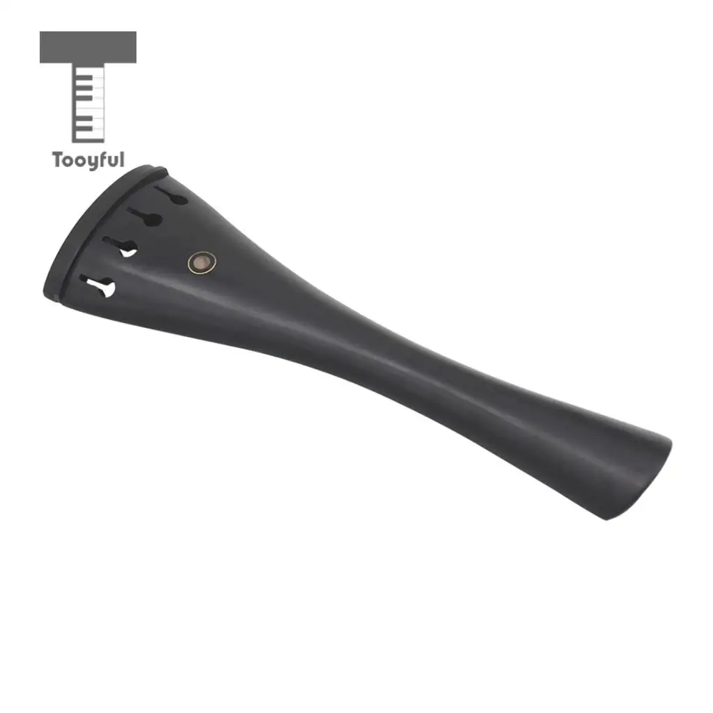Tooyful ручной работы эбеновый Гриф для виолончели Harp Tailpiece Wood Для 3/4 4/4