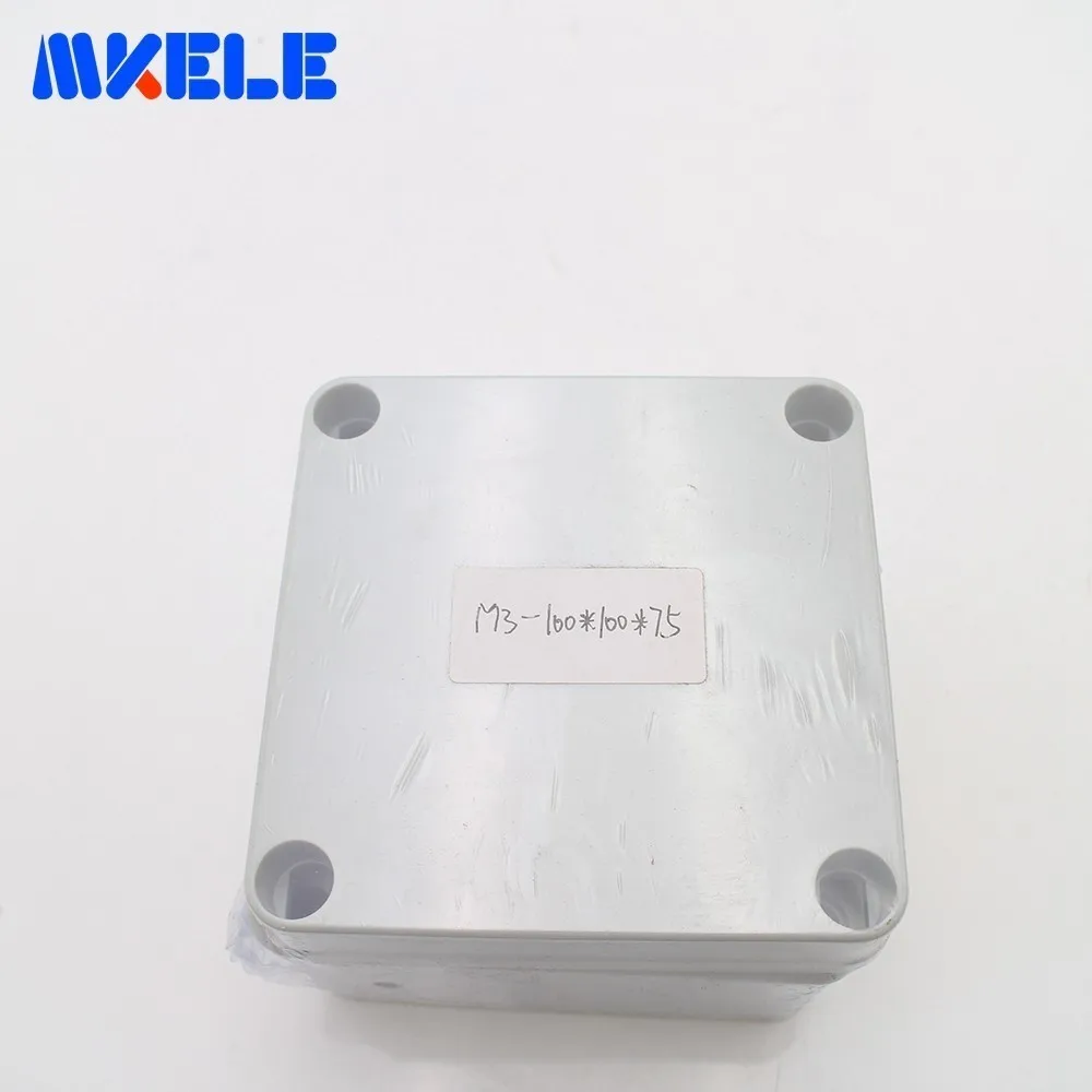 1pc ABS Waterproof Electronic Junction Screw Plastic Sealed Enclosure Case Electric Outdoor Box | Обустройство дома