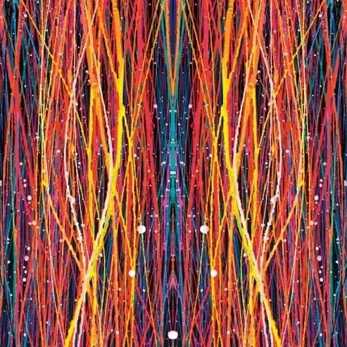 Плакат райские линии (34x22) | Дом и сад