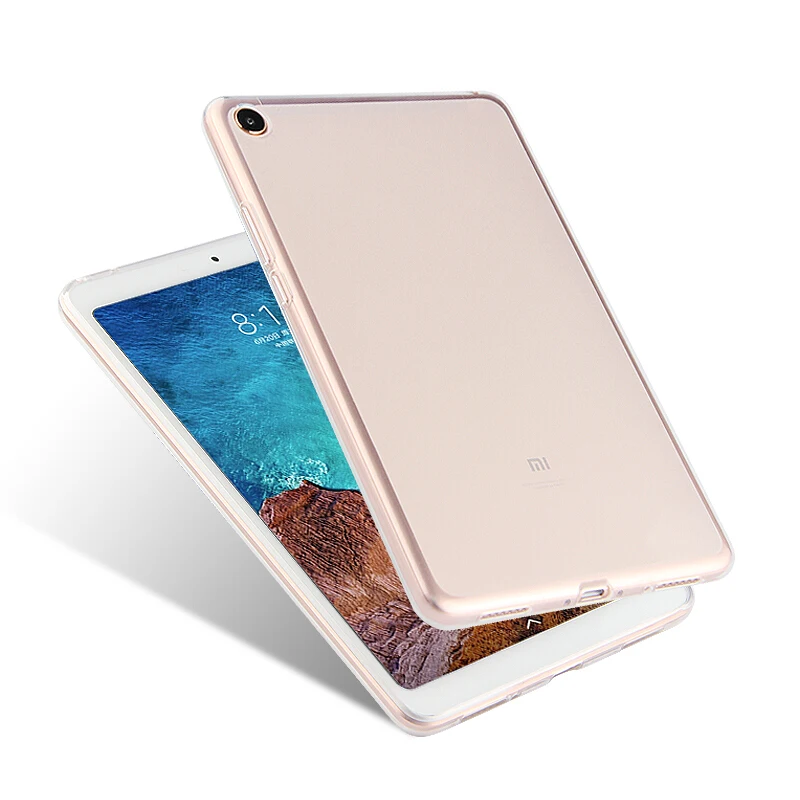 Прозрачный чехол накладка из ТПУ Для Xiaomi Mi Pad 4 MiPad4 8 0 дюйма 360 полная защита