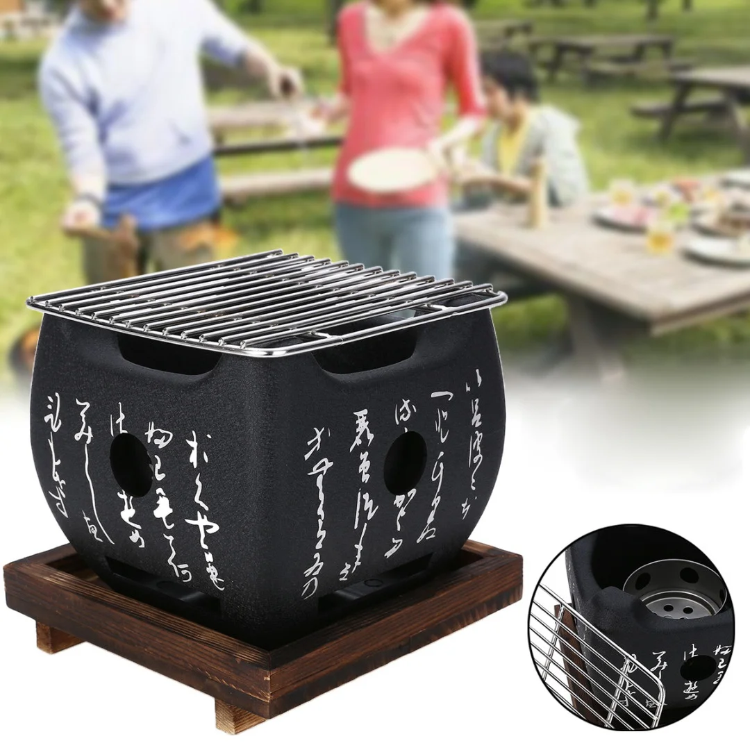 Japanese Style Bbq Grill Food Carbon Furnace Barbecue Stove Cooking Oven Alcoholic Portable Tools | Спорт и развлечения
