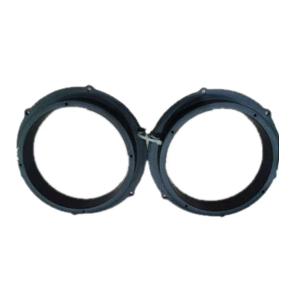 IG 2 шт. жесткие пластиковые 6 5 дюймов Dia автомобильные спикеры черные для