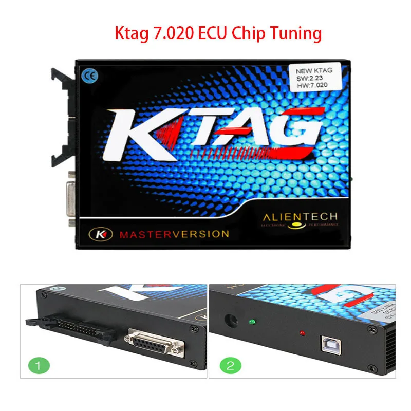 ЭБУ программный чип V5.017 красный интернет версия KESS V2 5017 KTAG V7.022 V2.23 K TAG 7 02 ЕС OBD2