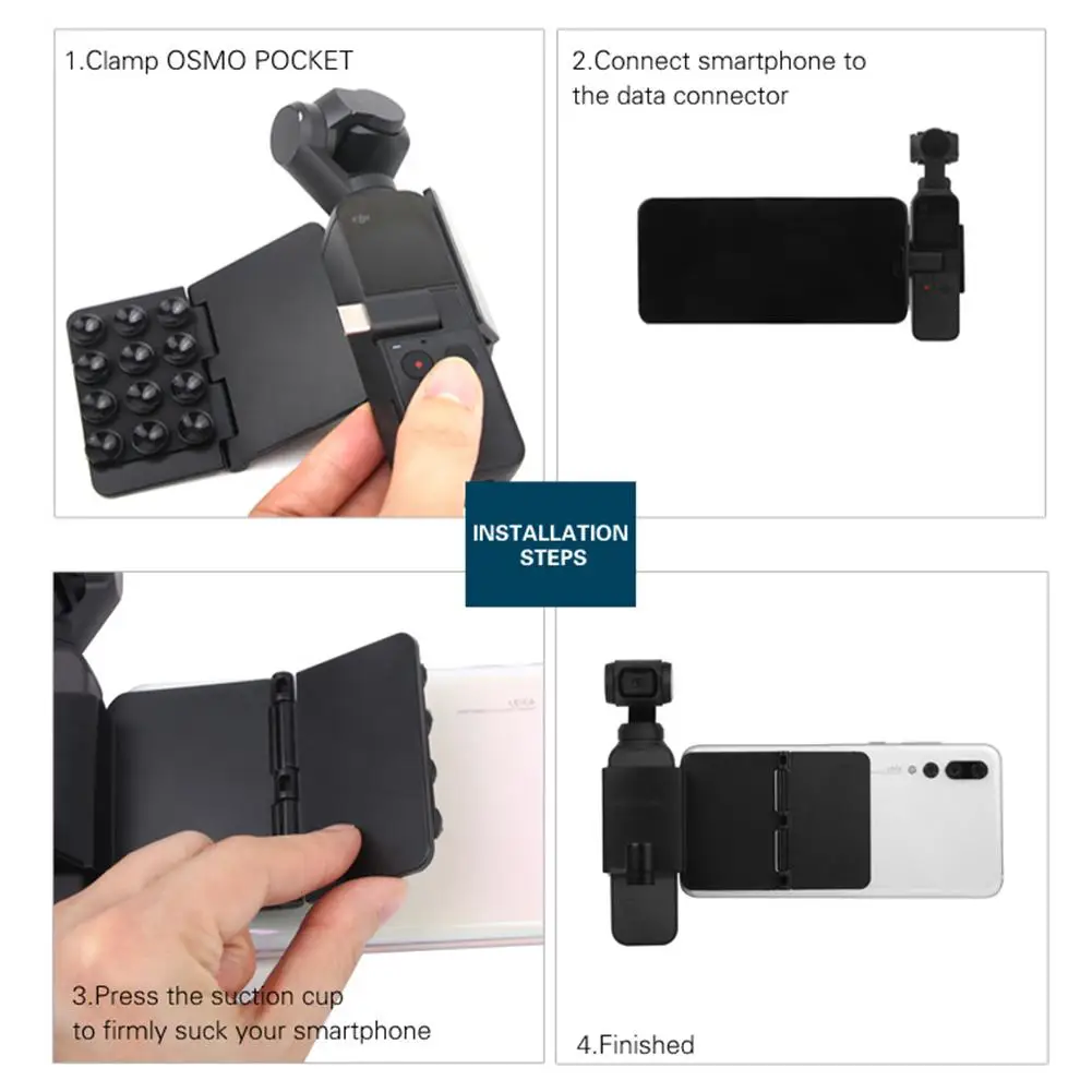 Sunnylife для DJI Osmo Карманный джойстик мобильный телефон на присоске рокер защитная