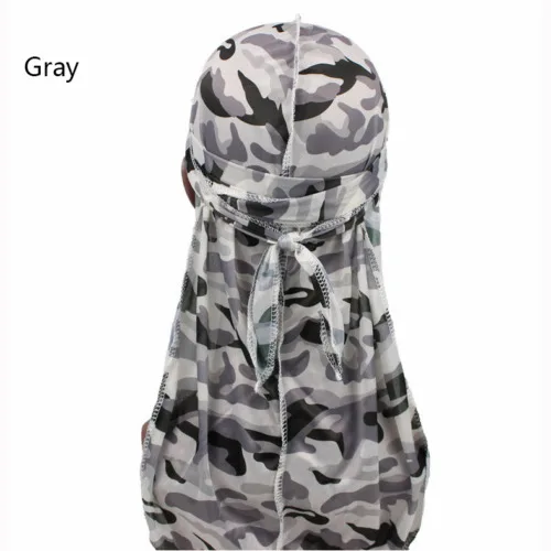 

Hot New Men Bandana Du Doo Rag Head Wrap Hat Print Skull Cap Cool Men Headwrap