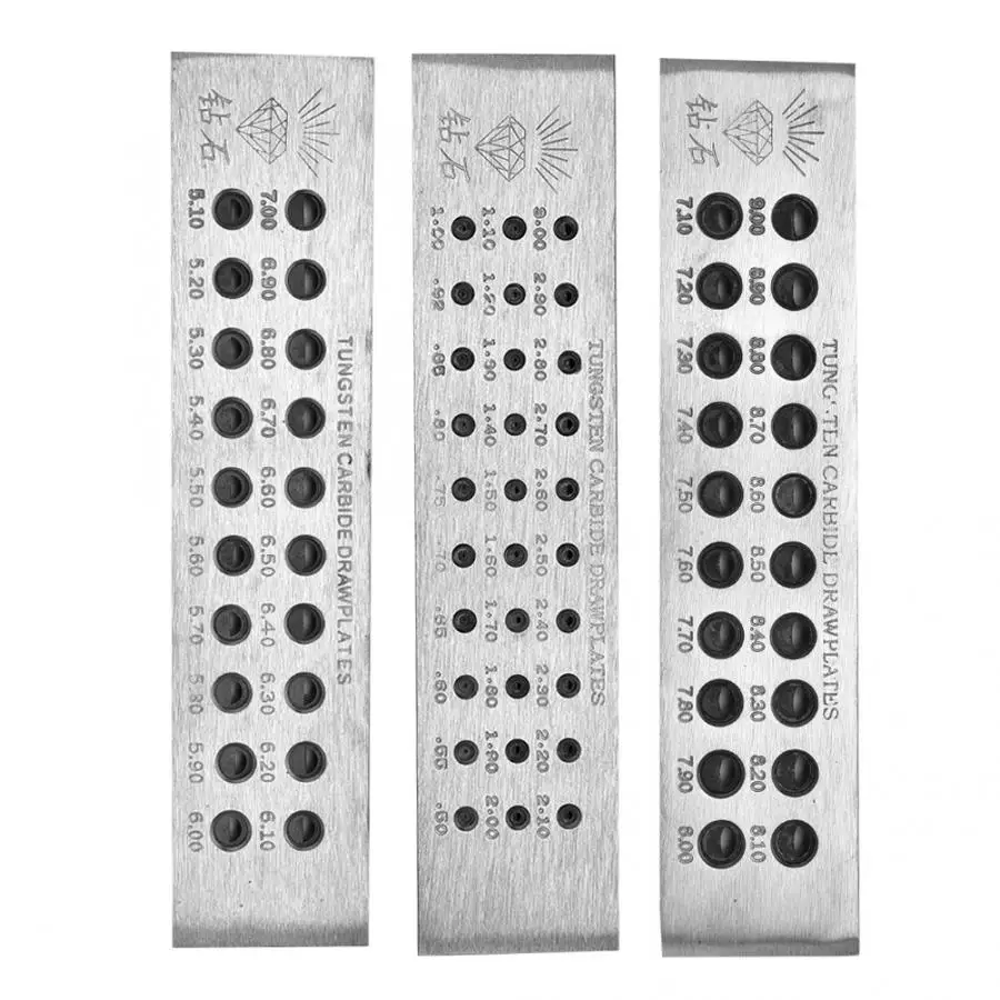 Pro полукруглые отверстия для ювелирных изделий проволочная доска рисования