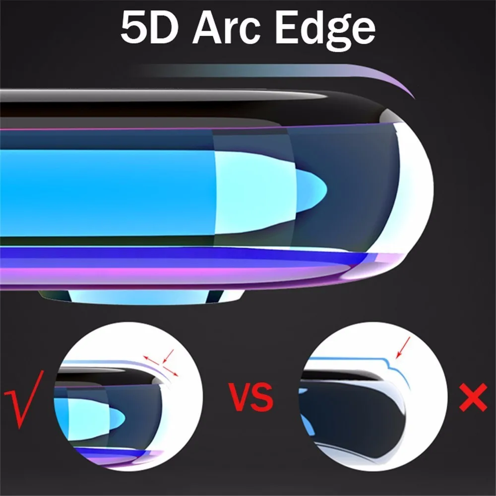 5D стекло для Huawei Mate 20 P20 30 Lite Защита экрана Nova 4 3E 5 5I 6 7 Honor 8X 8C P Smart 9 10 закаленное