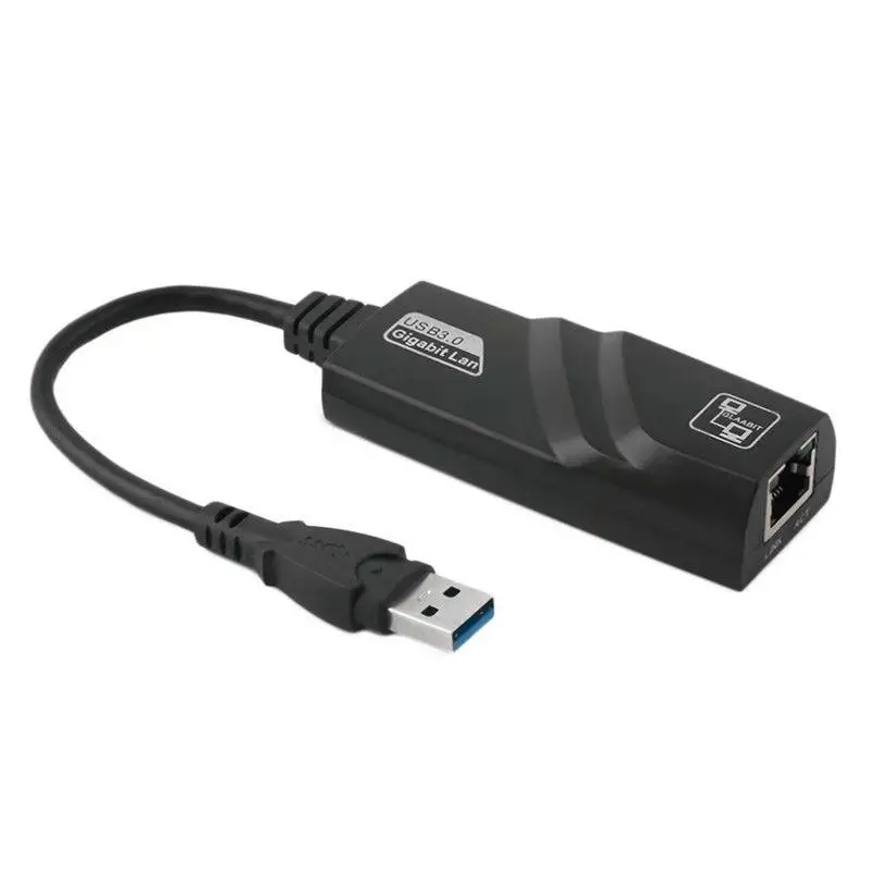 USB Ethernet адаптер 3 0 до 10/100/1000 Мбит/с RJ45 Gigabit LAN проводной сетевой конвертер для