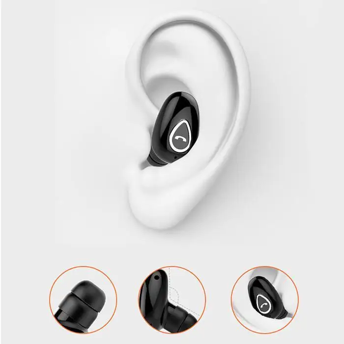 Мини Свободные наушники беспроводные Bluetooth 60 мАч спортивные 10 м/393 7 дюйма для