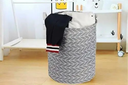 Складная Геометрическая грязная одежда ведро для хранения игрушек корзина белья