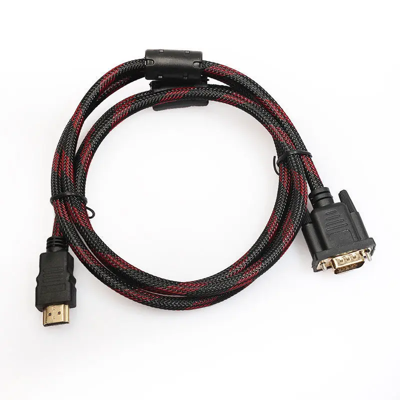 HDMI кабель к VGA адаптер цифровой 1080 P HD с аудио конвертер Соединительный