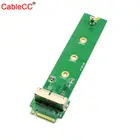 Переходник Cablecc PCI Express 4X M.2 NGFF M-Key к 2013 2014 2015 Apple Macbook SSD адаптер pcie riser card для A1493 A1502 A1465 A1466