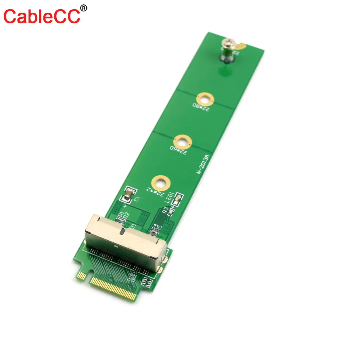 Кабель PCI Express 4X M.2 NGFF M Key to 2013 2014 2015 Apple Macbook SSD адаптер pcie riser card для A1493 A1502 A1465