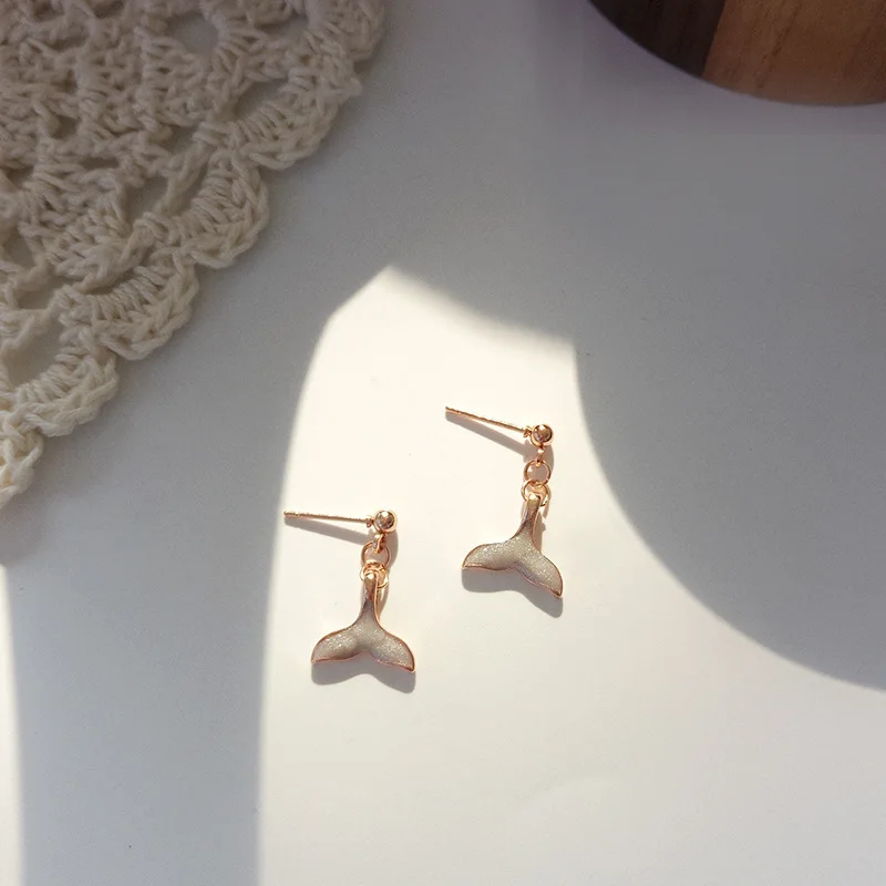 Модные Изящные темпераментные серьги-капельки в стиле Ins элегантные висячие